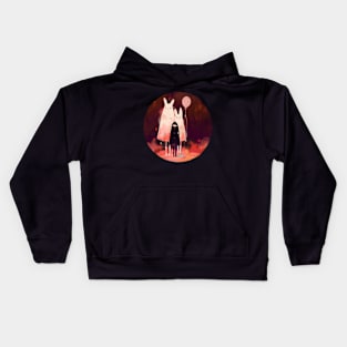 Ghost Bunnies Kids Hoodie